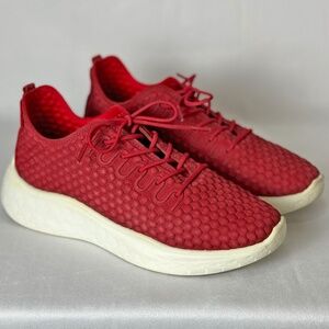 Ecco Women's Therap Low Top Lace Sneaker Red US 8 EU 39